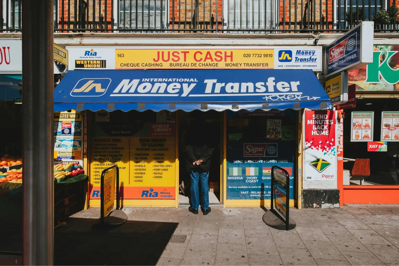 Envía dinero con western union